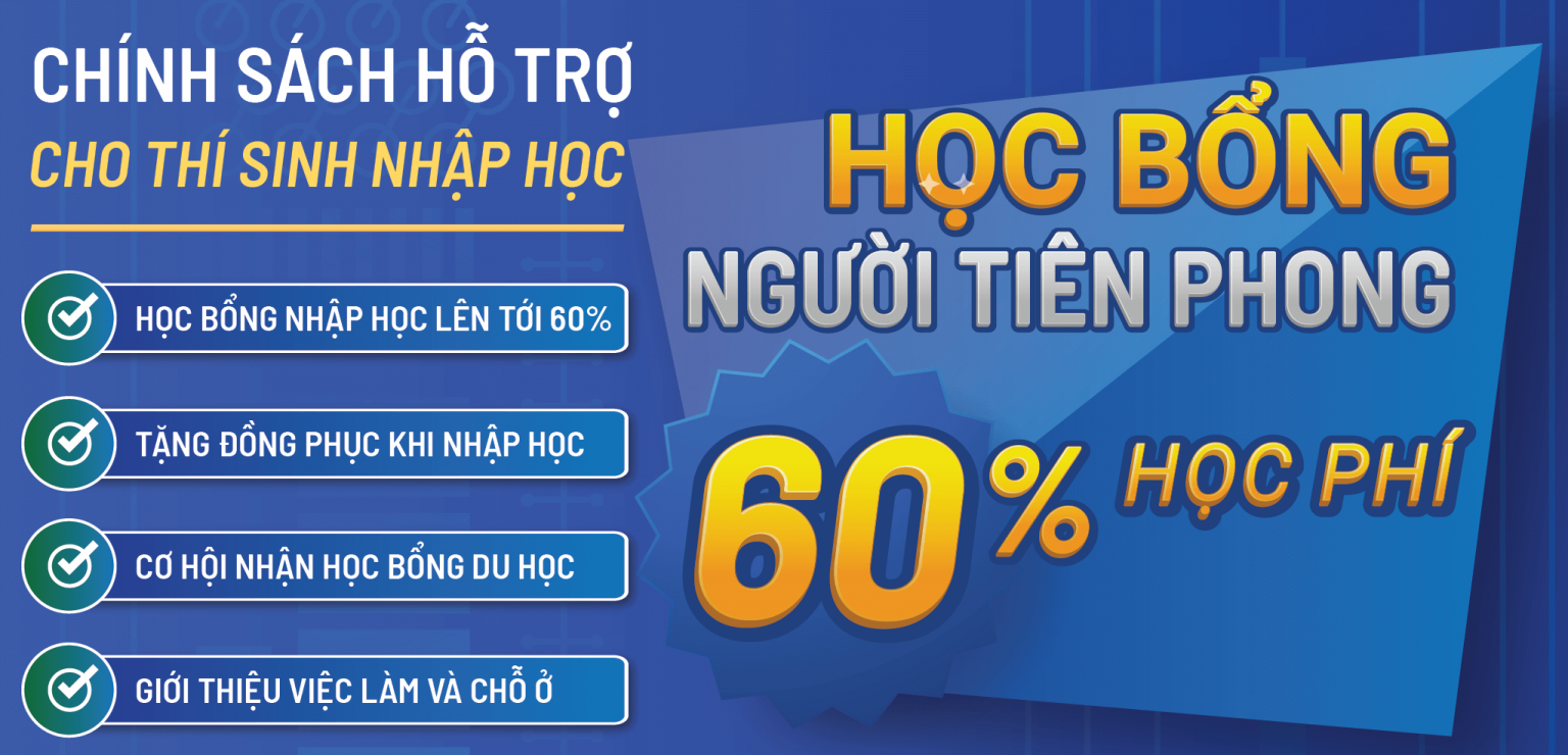 Học bổng và ưu đãi học phí HTT College
